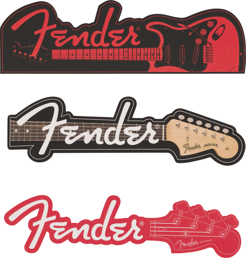 Fender® 书签，3 片装