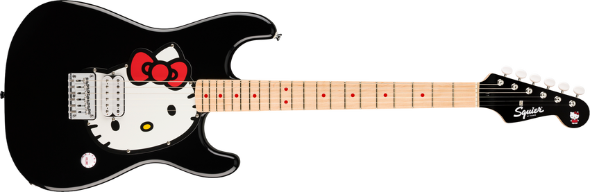 限量版 Squier Hello Kitty® Stratocaster® 电吉他
