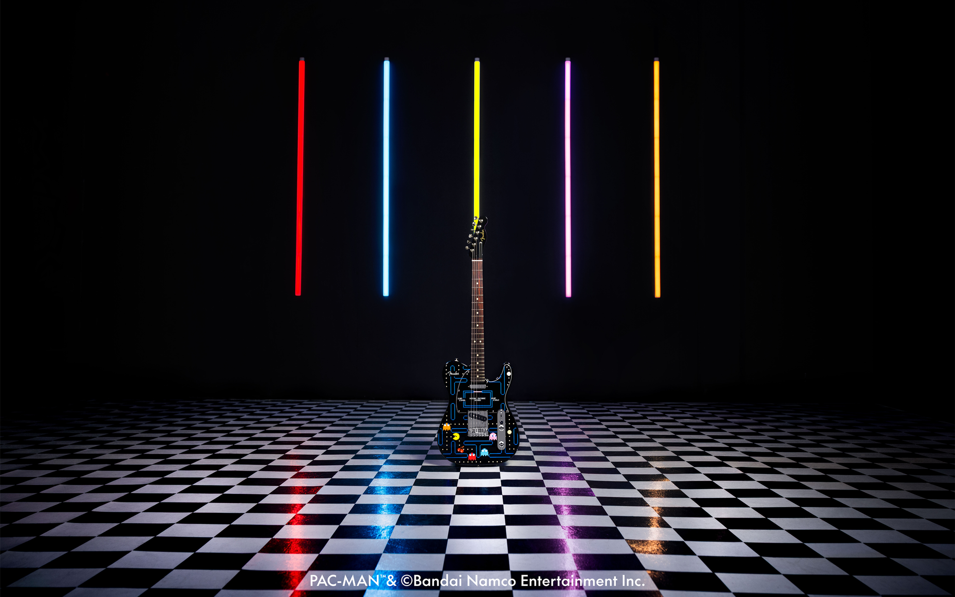 限量版 Fender x 吃豆人
第二代玩家系列
Telecaster® 电吉他