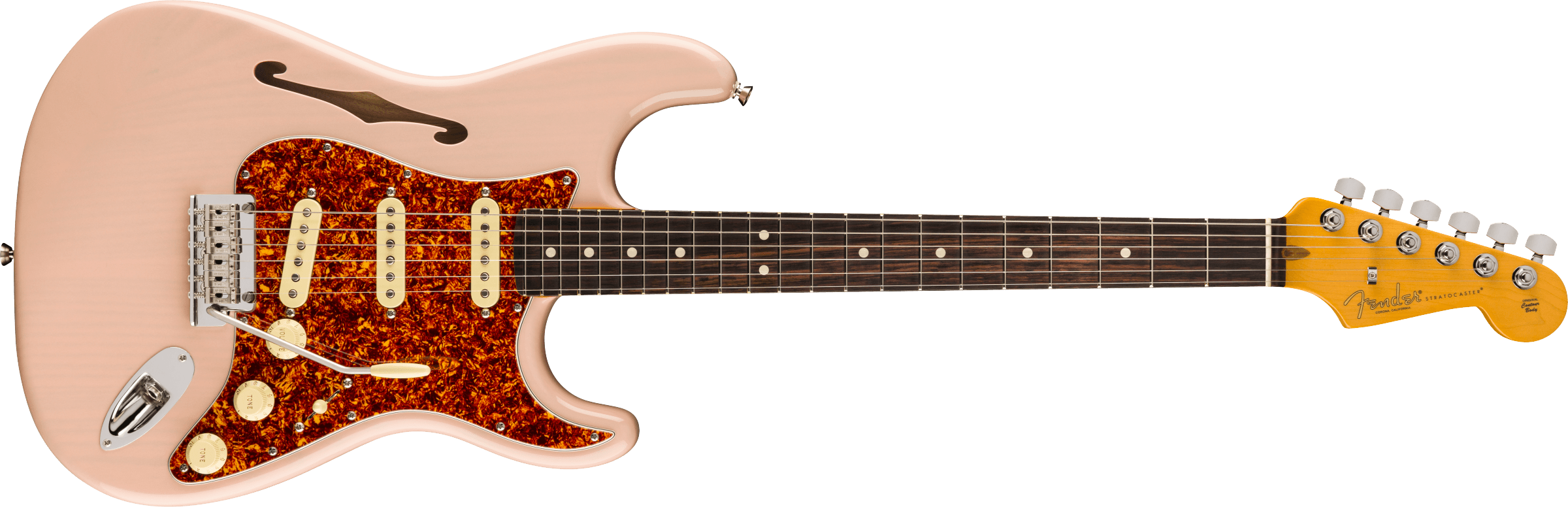 限量版 美产第二代专业系列 Stratocaster® Thinline 电吉他