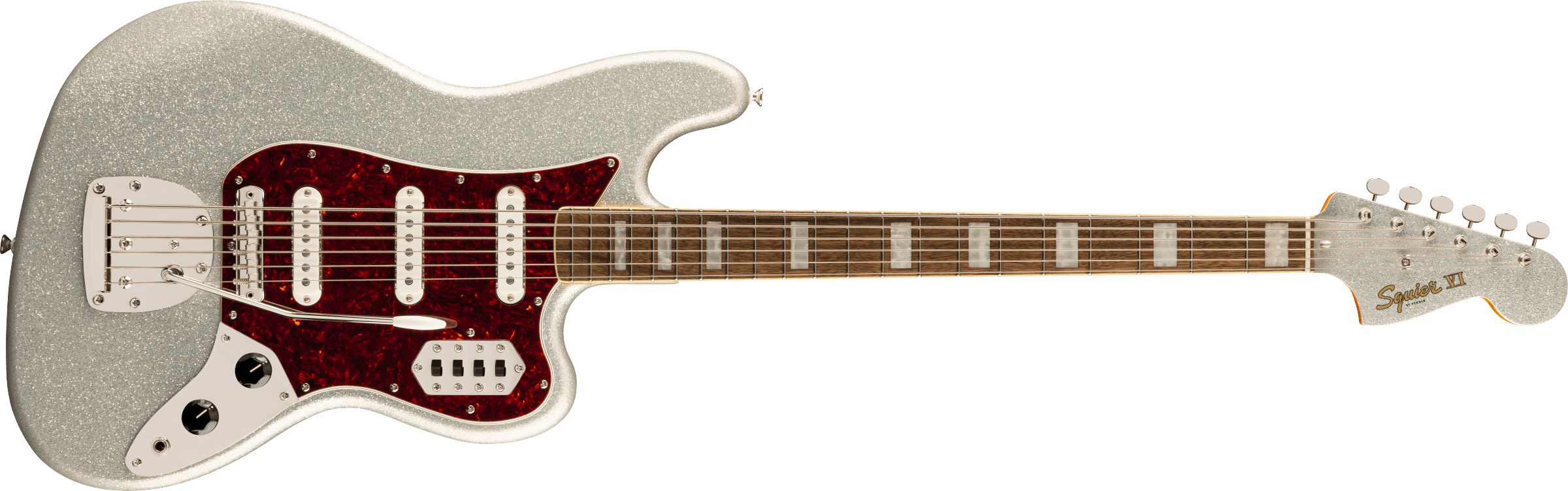 限量版 Squier Classic Vibe系列 Bass VI 电贝斯
