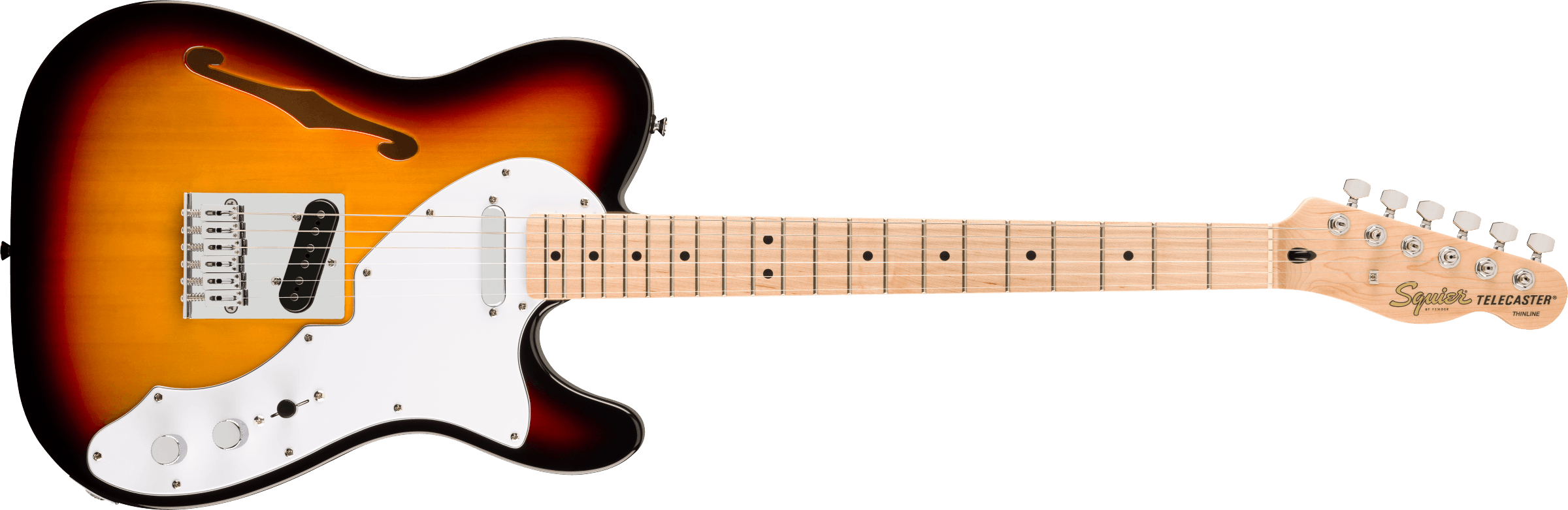 Squier Affinity系列 Telecaster® Thinline 电吉他