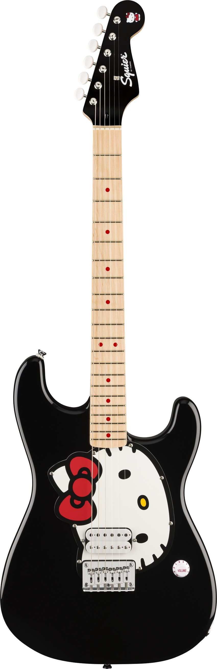 限量版 Squier Hello Kitty® Stratocaster® 电吉他