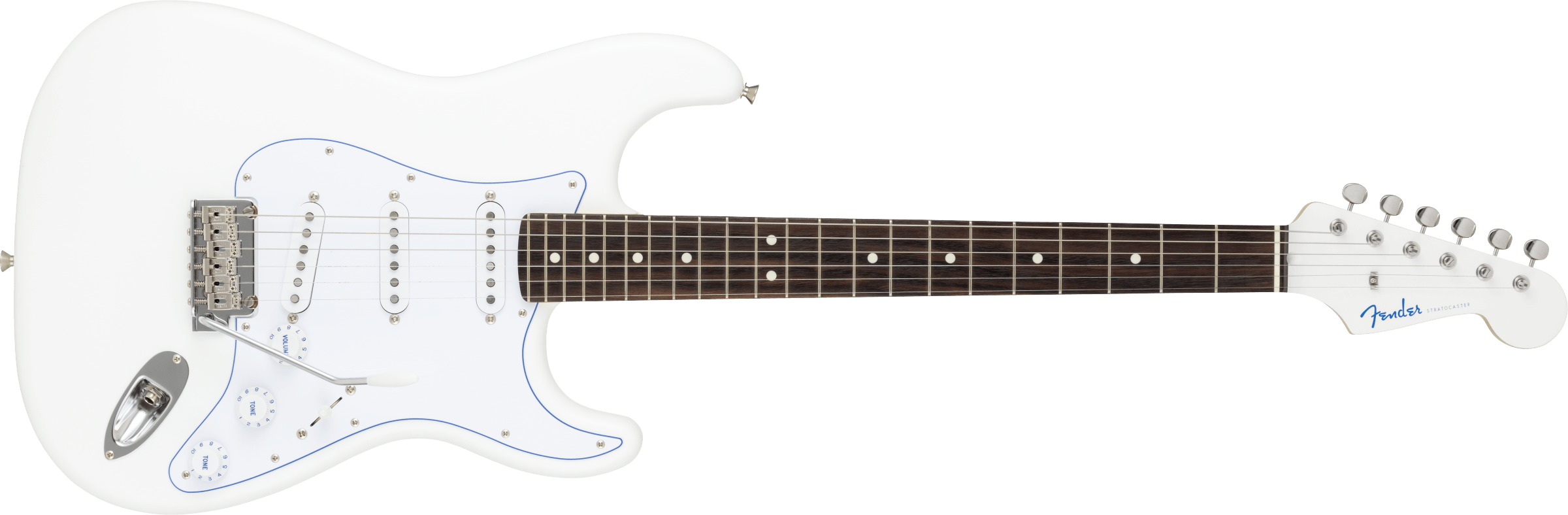限定版 日产第二代融合系列 Stratocaster® Blanc 电吉他