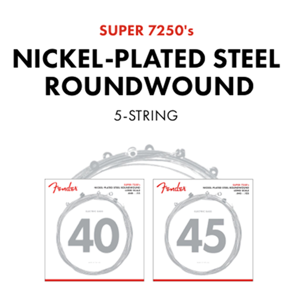 7250 镀镍钢贝斯弦