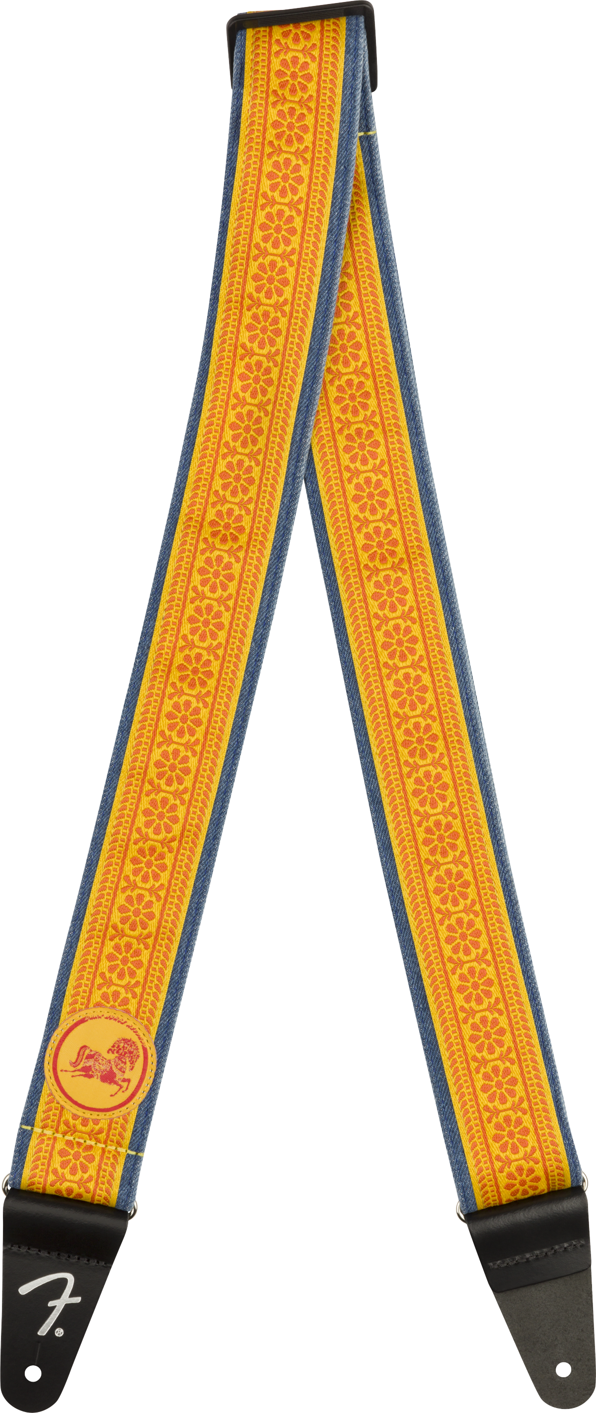 George Harrison 签名款 Dark Horse Records 花卉纹背带