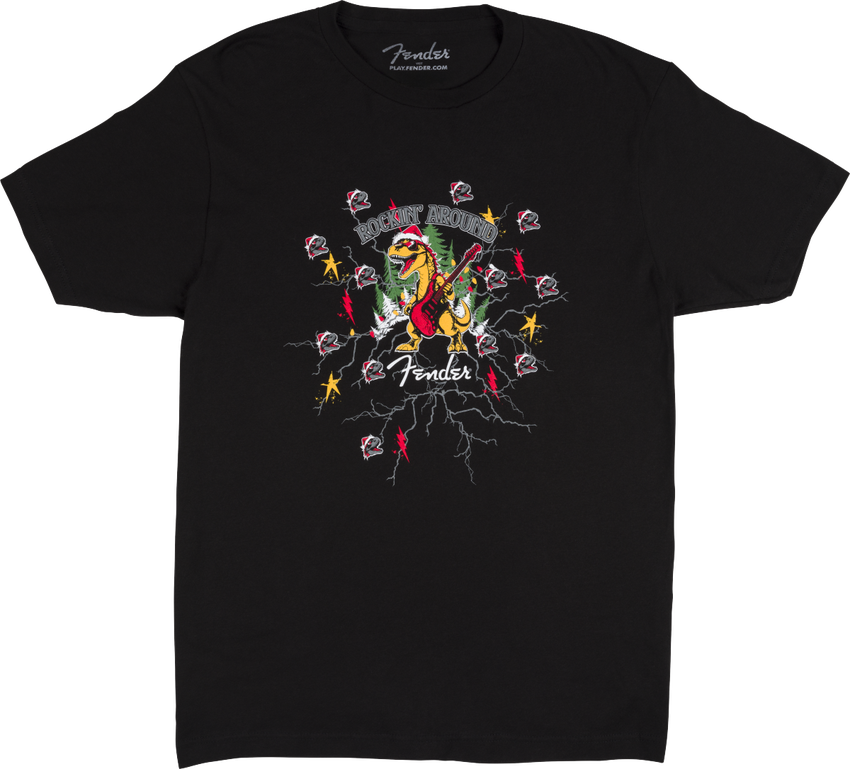 2025年款 Fender 趣味圣诞 T恤