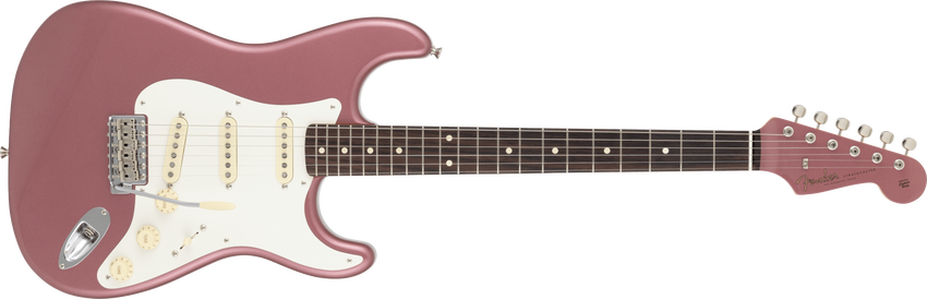 限定款 Char Stratocaster® Burgundy 电吉他