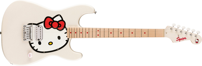 限量版 Squier Hello Kitty® Stratocaster® 电吉他